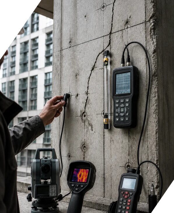 Инструментальное обследование зданий в Стрежевом от 15293 р. | ЭкспертизаРоссия