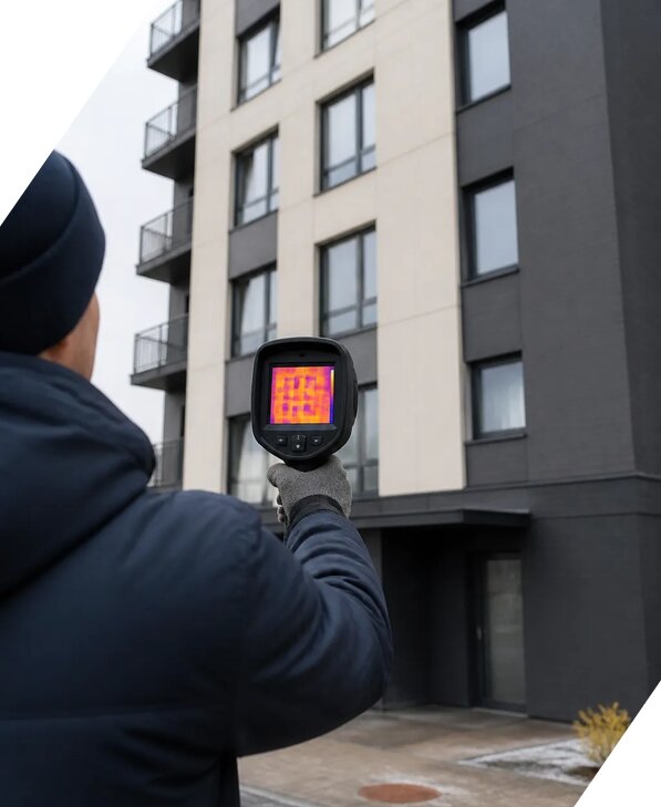 Тепловизионное обследование зданий в Стрежевом от 5098 р. | ЭкспертизаРоссия